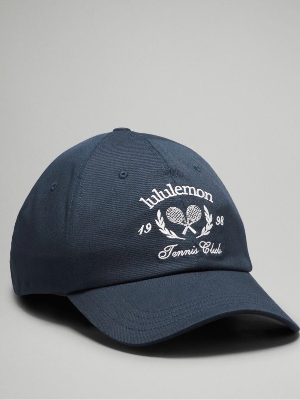 Lululemon Classic Ball Cap Sz S/M Tennis Club Unisex Navy Blue Embroidered Hat